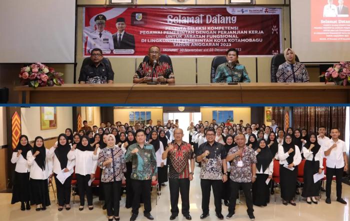 Asripan Nani Buka Seleksi Kompetensi PPPK Jabatan Fungsional di Lingkup Pemkot Kotamobagu
