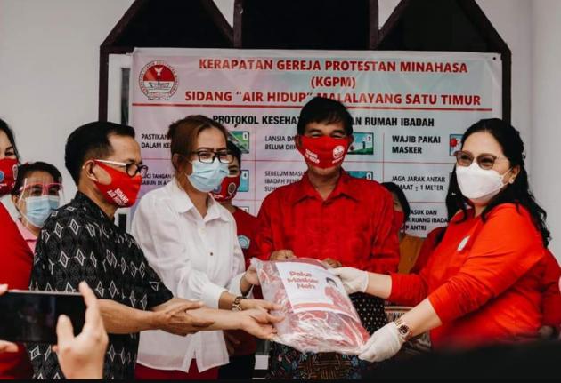 Gebrak Masker Sasar Wilayah Manado - Minut