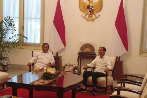Prabowo Ketemu Jokowi Di Istana