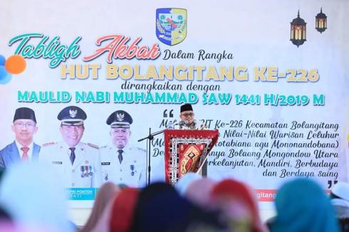 HUT Ke 226 Bolang Itang Berlangsung Khidmat