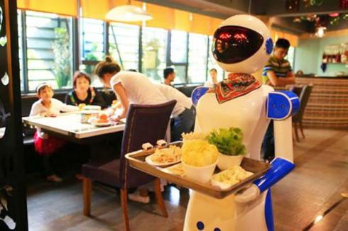 Robot Gantikan Pelayan Restoran, Pramusaji Bisa Punah