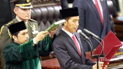 Sah, Jokowi dan Maâ€™ruf Amin resmi menjabat sebagai Presiden dan Wakil Presiden periode 2019-2024