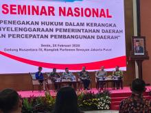 Seminar Nasional Oleh DPD Dihadiri Kajati Sulut