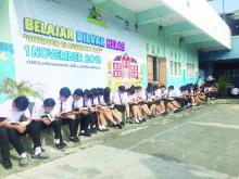 SMA Advent Manado Kampanye Outdoor Classroom Day