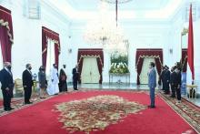 Presiden Jokowi Terima Surat Kepercayaan 7 Duta Besar Negara Sahabat