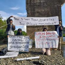 Kementrian PUPR Respon Aksi Viral Jual Ginjal Alin Pangalima Untuk Jembatan Goyo