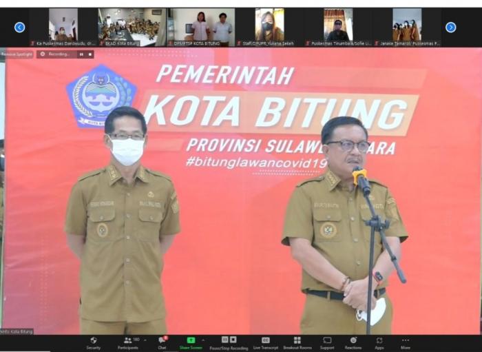 Maurits-Hengky Pimpin Apel Perdana Usai Libur Lebaran