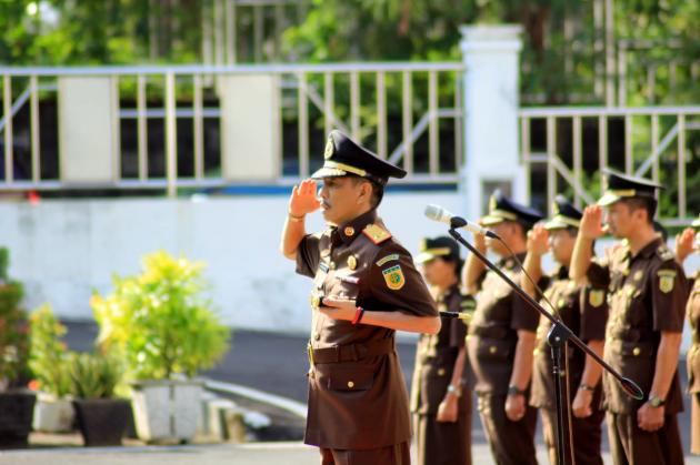 Jadi Irup Hari Pahlawan Ke-74, Kajati Bacakan Amanat Menteri Sosial RI