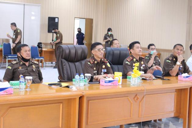 Terkait Hasil WBBM, Kajari Tomohon dan Kepulauan Sangihe Paparkan Capaian Didepan Kajati Sulut