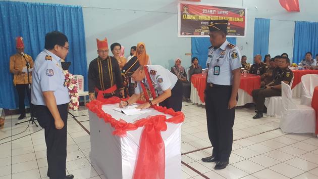 Wabup Dondokambey Hadiri Sertijab dan Pisah Sambut Kalapas Kelas 2B Tondano