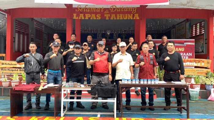 Tim Satopspatnal Kanwil Kumham Sulut Gelar Razia Di  UPT Pas Kepulauan Sangihe 