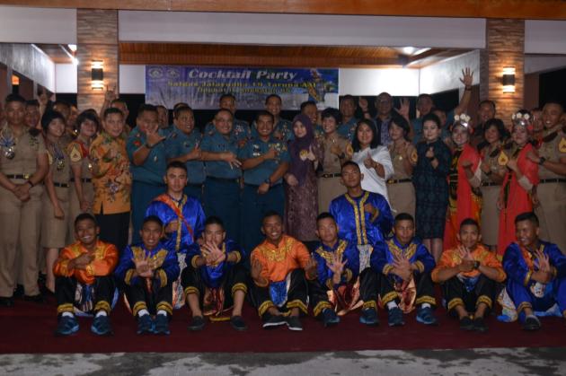 Satgas Jalayudha-19 Taruna Taruni AAL Angkatan 65, Meriahkan Cocktail Party
