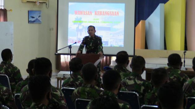 Pangkalan TNI AU Sam Ratulangi Laksanakan Jam Komandan