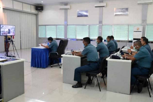 Danlantamal VIII Vicon Dengan Gubernur Sulut Terkait Covid-19