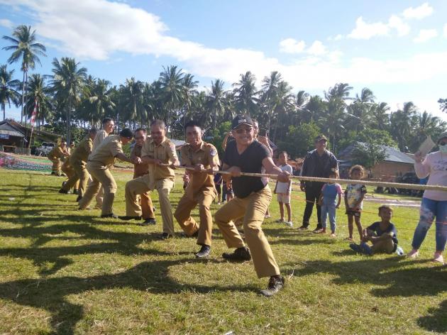 HUT ke-74 RI, Pemkab Boltim Gelar Lomba Olahraga Tradisional