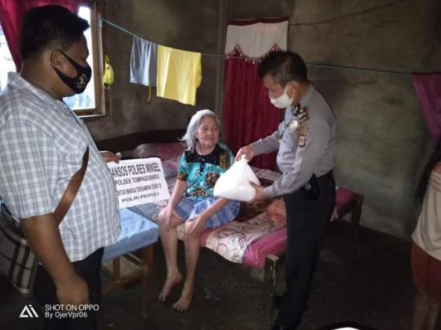 Polres Minsel   Berbagi Sembako