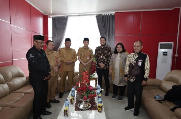 Komitmen Pemkab Bolsel dalam Pemberantasan Korupsi Mendapat Apresiasi dari Tim Satgas KPK