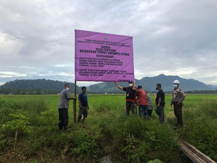 Ada Mafia Tanah di Bolmong, Kejati Sulut Sita 169 Lahan
