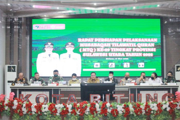 MM-HH Bersama Forkompinda Buka Rapat Persiapan MTQ