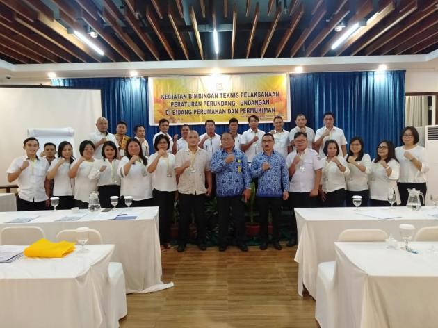 Bimtek Perundang-Undangan Perkim, Dibuka Sekot Lolowang Buka