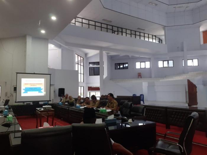 Komisi I DPRD Kotamobagu Gelar Evaluasi Anggaran Diskominfo