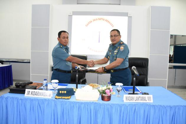 Hasil Wasrik It Koarmada Diserahkan Kepada Wadan Lantamal VIII