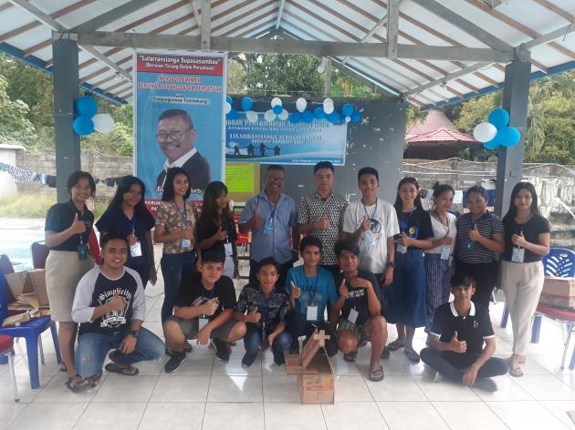 Menuntut Ilmu di Manado Mahasiswa dan Pelajar Asal Talaud Gelar Penyambutan