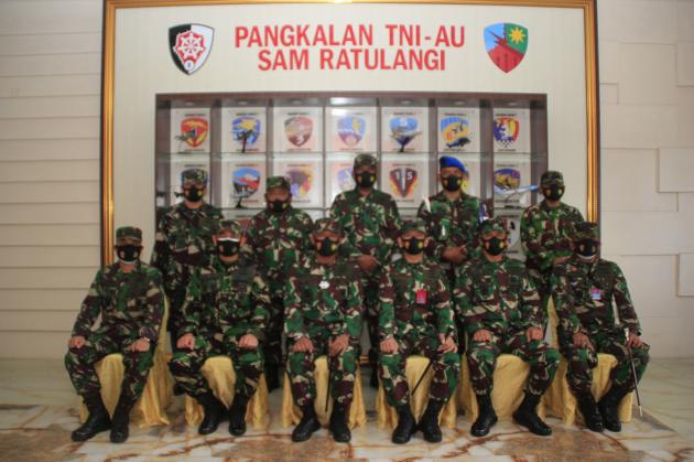 Panglima Koopsau II Sambangi Lanud Sam Ratulangi