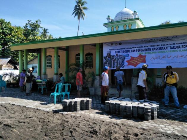 Sambut Ramadan BDP Minsel Beri Santunan dan Menggelar Baksos