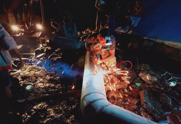 Sempat Hilang Selama Tiga Hari, Mayat  Cristian Ditemukan Dalam Pipa Air 