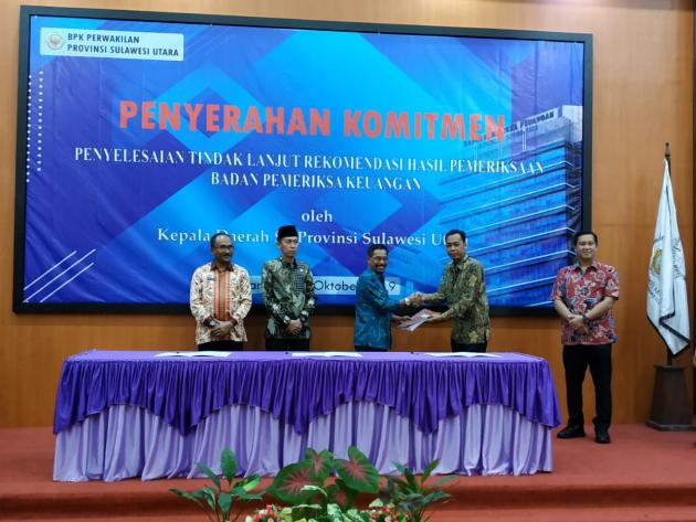 TLRHP BPK RI  diserahkan Bupati