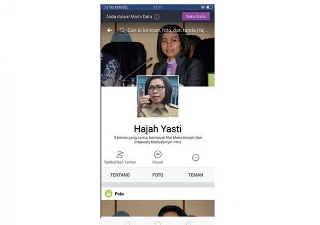 Awas, Akun Palsu Bupati Bolmong Beredar Tawarkan Jabatan Lewat Medsos