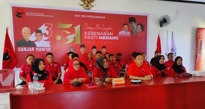 Rayakan Hut PDI Perjuangan Ke-51, Ini Target Pada Tanggal 14 Februari 2024