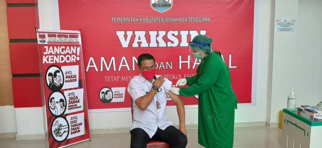 Usai Divaksin, David Lalandos Ingatkan Protokol Kesehatan Wajib Dilakukan