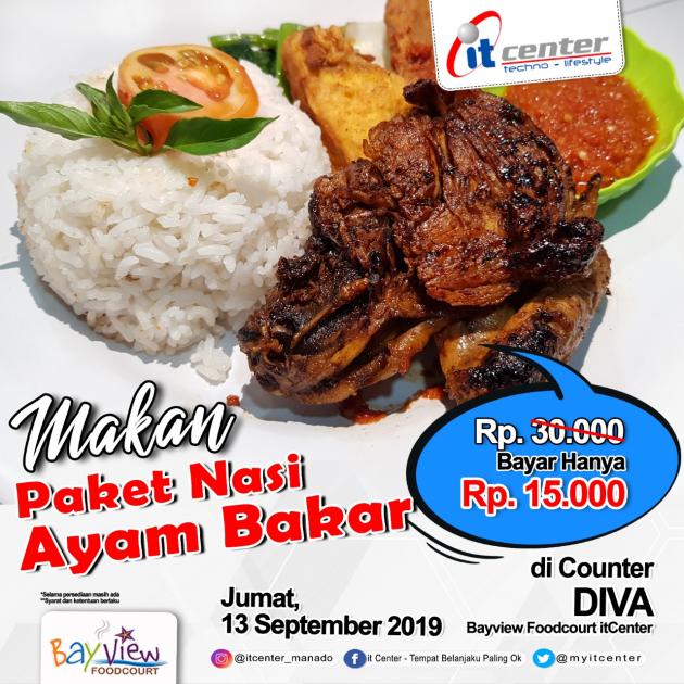 Super Lezat, Ayam Bakar Spesial di itCenter 