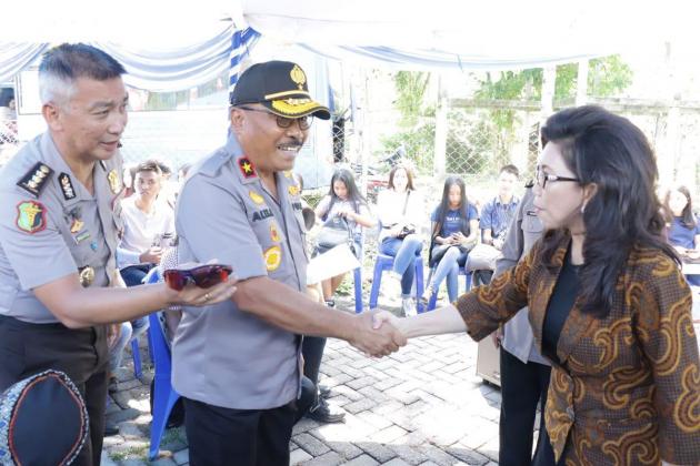 Wakapolda Buka Kegiatan Bakti Kesehatan Polri di Unima