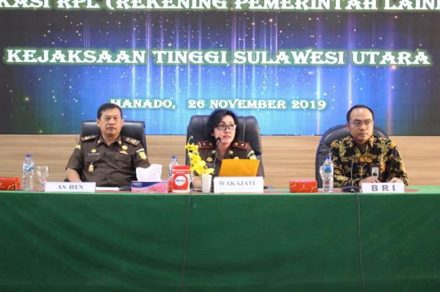 Sosialisasi Aplikasi RPL Wilayah Kejati Sulut, Dibuka Wakajati