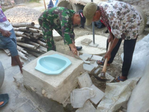 Proyek Jamban Desa Sakti Berlanjut
