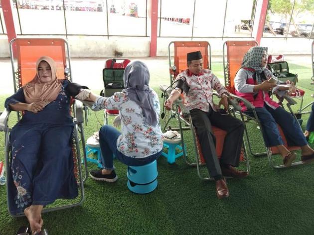 Gandeng PMI, KAHMI Gelar Muswil dan Donor Darah 