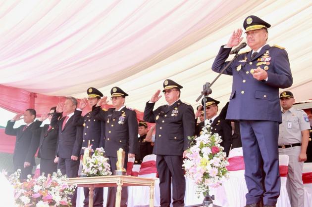 Upacara HPN Berlangsung di Lapangan Manguni Sasaran Tondano//jdl    