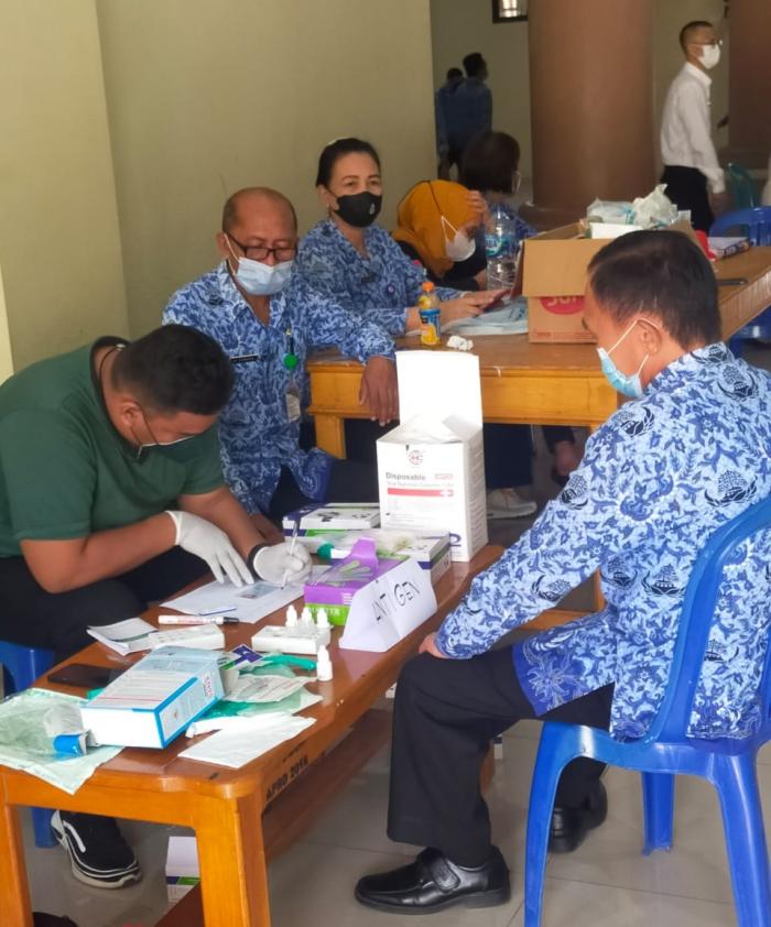 Vaksinasi Dosis III di Boltim Sasar Kalangan ASN