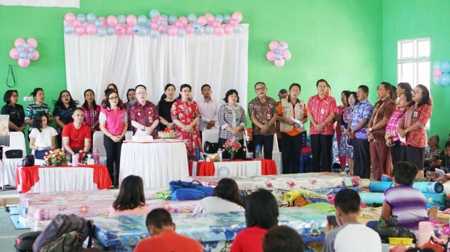 HUT ke-58, Palandung Berbagi Kasih Bersama Pengungsi GAK