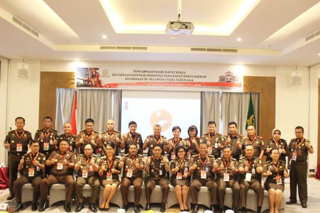 Rakerda Kejaksaan se-Sulut, Kajati Sampaikan 7  Arahan Strategis Kejaksaan Tahun 2020-2024