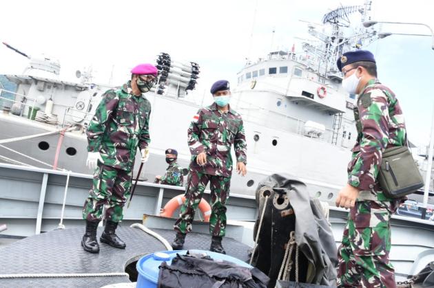 Danlantamal VIII Sidak KAL Pulau Karakelang Di Bitung