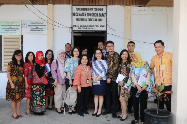 Pemerintah Jepang Bersama Kemenkes RI Kunjungi Tomohon