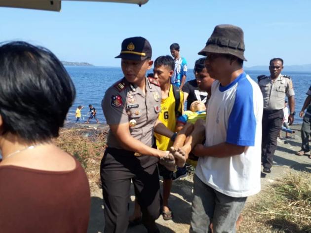 Pria Lansia Meregang Nyawa Di Pesisir Pantai Amurang
