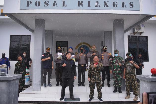 Danlantamal VIII Pantau Perbatasan Miangas dan Marore