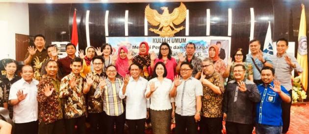 Kunjungi Manado Menpora Beri Kuliah Umum di Unsrat