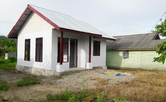 Pembangunan RTLH Nyaris Rampung