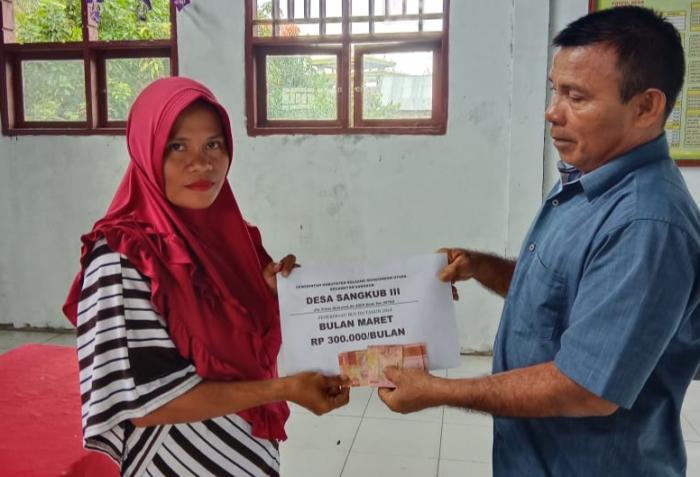 Awal Mei, 10 KPM Sangkub III Kembali Ketiban Bansos Dana Desa Tahun 2024